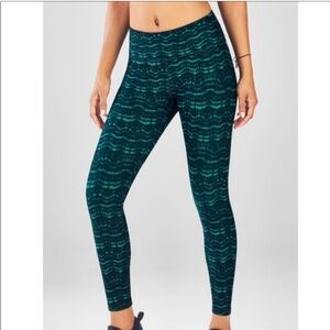 Fabletics High-Waisted Tidal Printed Powerhold Leggings